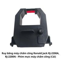 Ruy băng máy chấm công Ronald Jack RJ-2200A RJ-2200N - Phim mực máy chấm công