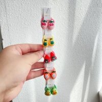 Ruy Băng Tóc Búi Hoa Hoạt Hình Cho Trẻ Em Ruy Băng Tóc Xoắn Búi Thắt Nút Bướm Cho Học Sinh Tiểu Học Phụ Kiện Tóc Cho Bé Gái