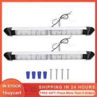 RV Exterior Utility Light Strip DC 12V-24V High Brightness IP67 Waterproof LED Awning 16W White Lighting for Camper