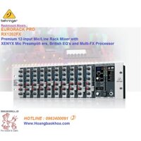 RX1202FX V2 Analog Rack Mixer Behringer - Bộ Trộn Âm Thanh Behringer RX1202FX V2