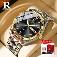 RZY Đồng Hồ Nam Chính Hãng Dây Thép Cao Cấp Đồng Hồ Đeo Tay Nam Thời Trang Đẹp Sang Trọng Giá Rẻ