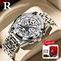 RZY Đồng Hồ Nam Chính Hãng Chống Nước Thời Trang Đơn Giản Đồng Hồ Đeo Tay Nam Cao Cấp