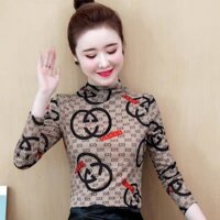 S-5xl Retro Nữ In Hình Thời Trang Áo Chui Đầu Dài Tay Plus Size Áo