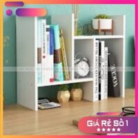 S iêu sale Kệ Sách Để Bàn Gỗ lắp ghép đa năng làm việc tiện lợi thông minh
