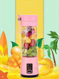 S Máy ép trái cây mini cầm tay máy xay sinh tố Kích thước cá nhân đơn có thể sạc lại USB