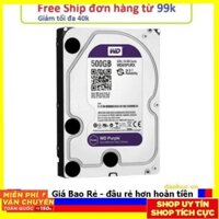 S Rẻ Ổ cứng HDD 500GB Tím/Seagate, dạng ổ cứng chuyên dụng cho Camera