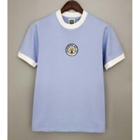 S-xxl 1972 Manchester City sân nhà Retro Áo bóng đá Áo thể thao cổ điển