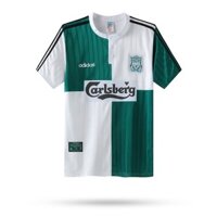 S-xxl 1995-96 Áo thun thể thao ngoài trời sân khách Liverpool thoải mái thông thường