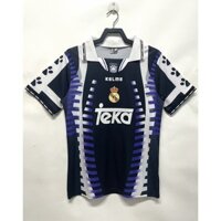 S-xxl 9798 Áo đấu cổ điển hai cầu thủ Real Madrid, áo AAA + áo cao cấp, áo bóng đá ngắn tay