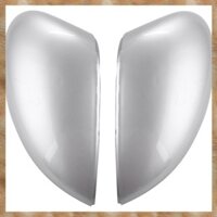[S Z] 1 Cặp Trái / Phải Bạc Chiếu Hậu Mặt Gương Thay Thế Nắp Vỏ Cho Fiesta Mk7 2008 2009 2010 2011 2012 2013 2014 2015 2016 2017