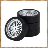 [S Z] 4 Miếng 32Mm RC Drift Lốp Bánh Xe Cứng Thay Thế Phụ Kiện Cho LDRC AE86 1 / 18 RC Xe Nâng Cấp Phần Phụ Kiện