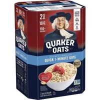 S01- Hạt yến mạch QUAKER OATS 4.52kg 2 túi #VIỀN XANH