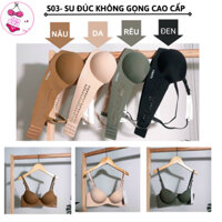 [S03] Áo Su Non Đúc Không Gọng Thông Hơi, Đệm Bàn Tay Nâng Ngực.
