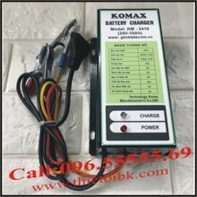 Máy sạc ắc quy tự động Komax KM-2410