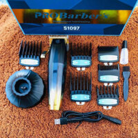 S1097 Probarbers Tông Đơ Cắt Tóc Chuyên Nghiệp Pro Barbers S-1097 Động Cơ 10W Mạnh Mẽ - hoangrandy