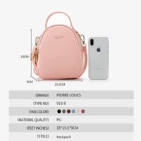 S15 CAN HÀNG MỚI VỀ Balo Nữ Mini thời trang FORVER YOUNG Da Mềm phổ quát Ngăn tiện thể Dụng FY04 1 S15