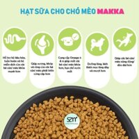 (S15) Hạt thức ăn cho chó mèo Makka trộn sữa dê tươi nguyên chất (1.5kg) phù hợp mọi loại chó GSS2801