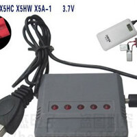S1B sạc 5 cổng pin của máy bay hãng syma X5HC X5HW và X5A Hàng mới 100%