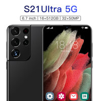 S21Uitra mới Ultra HD Smart 6,38 inch màn hình toàn diện Full HD 16 + 512GB điện thoại SIM kép chính hãng