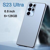 S23 điện thoại di động chính hãng Full HD 6.8 Inch bộ nhớ lớn 6+128 GB thẻ kép SIM 48+72 MP camera HD điện thoại 4G