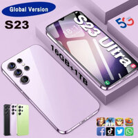S23 Ultra 7.3 Inch Hd Hiển Thị 16GB+512GB 6800mah 5G điện Thoại Thông Minh 2 SIM Wifi GPS
