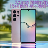 S23+ ULTRA  Điện thoại di động chơi game thông minh 12GB RAM+512GB ROM 48MP+72MP Điện thoại Android giá rẻ