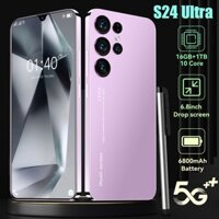 S24 Ultra Điện thoại thông minh 6.8 inch Android đt 3G/4G/5G giá rẻ 6GB/128GB điện thoại rẻ cho học sinh Hai SIM 1 triệu