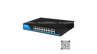 S2600P-16F-2G-1S-Ai | Switch PoE HASIVO 16 cổng PoE công suất 300W, 2 Uplink Gigabit, 1 SFP