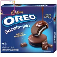 s8 Bánh Oreo socola pie hộp 360g 12 cái