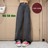 S8 - Quần jean suông màu đen cho bé từ 28-55kg