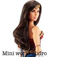 S89 Búp bê Mattel Wonder Woman 1984 Wonder Woman Doll (~12-in) Wearing Superhero Fashion siêu nhân nữ khớp chân tay.