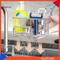 {S9} Giá đỡ bọt biển bồn rửa chén bồn rửa nhà bếp di động Kích thước nhỏ gọn Chống rỉ sét Bồn rửa treo chống nước cho bồn rửa bát đôi