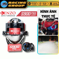 S900 Pro Đèn Bi Cầu Kenzo S900 Pro LASER 75W LASER, Bi Cầu Lắp Cho Xe Máy công suất 100W BH 24 Tháng