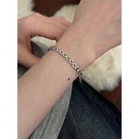 S925 Bạc Chúc Xương Vòng Tay Nữ Tinh Tế Niche Thiết Kế Cao Cấp Sinh Viên Đơn Giản 2024 Vòng Tay20250216