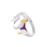 S925 Bạc Nguyên Chất Chó Cưng Nhẫn Nhẫn Dachshund