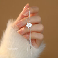 S925 Sterling Bạc Tốt Lành Đám Mây Ruyi Tua Rui Vòng Cổ Thiết Kế Thời Trang Xương Đòn Dây Chuyền