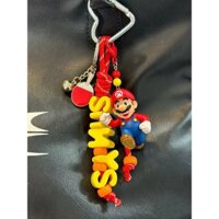 Sa Mario Bóng Bàn Móc Khóa Mặt Dây Chuyền Túi Treo Mario Sun Yingsha Ngoại Vi Mặt Dây Chuyền Lưu Niệm LF9.24