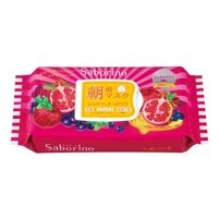 Saborino Mặt Nạ Dưỡng Ẩm Saborino Morning Facial Sheet Mask Moisture Rich Chuyên Sâu Buổi Sáng Gói 28pcs