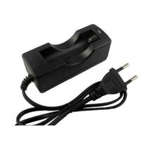 Sạc 18650 Khe Cắm Đơn 4.2V Cáp Sạc Đơn Pin Lithium 18650 Sạc Đèn Pin Mạnh