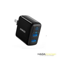 Sạc 2 cổng USB - Anker Powerport II 24W A2027