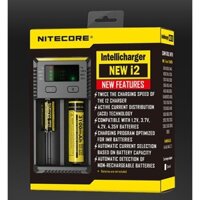 SẠC 2 PIN THÔNG MINH NITECORE NEW I2