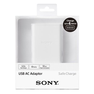 Sạc 4 cổng USB 6.0A Sony CP-AD2M4
