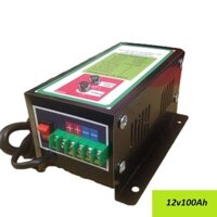 Sạc ắc quy 12v 100Ah tự ngắt Hitech Power