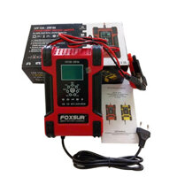 Sạc Ắc Quy Foxsur 12V-24V 300Ah Cao Cấp- Sạc bình ô tô xe tải chức năng khử sunfat - Chính hãng FOXSUR 300ah