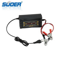 Sạc ắc quy Suoer 12V SON-1206D (12ah - 100ah) công nghệ sạc nhanh thông minh tự ngắt