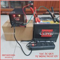 Sạc acquy 12V 100Ah, tự động ngắt. Dùng cho ô tô, xe máy, xe nâng. Sạc dự phòng cho máy phát điện, trạm BTS, PCCC…