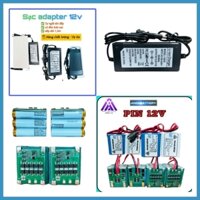 Sạc adapter, Khối Pin 12v 18650 cell pin Lgmh1 chính hãng dung lượng cao...