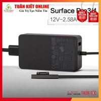 Sạc Adapter Microsoft Surface l Pro 4 5 6 Go M3 15V 1.6A 24W - Hàng Nhập Khẩu