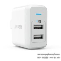 Sạc Anker 2 cổng, 24w - PowerPort 2, 24w - A2141