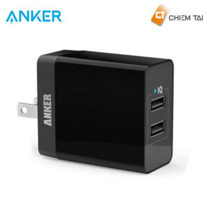 Sạc Anker 2 cổng PowerPort 12W A2129